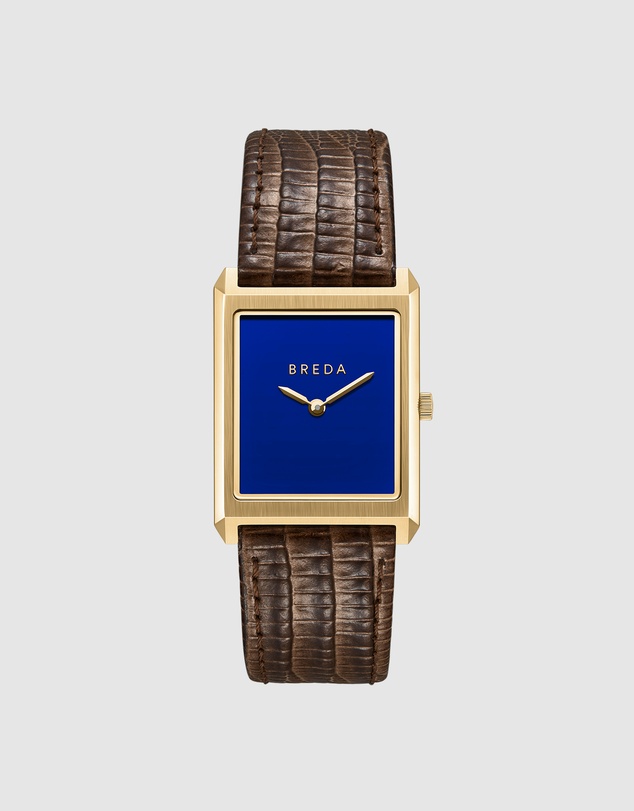 Breda - Virgil 1763b Leather Band Watch, 26MM