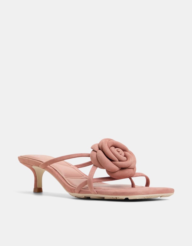 ALDO - Sofiane Kitten Flroal Heel Mules