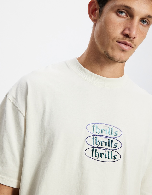 Thrills - Crystal Clear Box Fit Oversize Tee