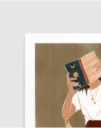 Olive et Oriel - How To Save The Planet by Ivy Green Illustrations Art Print