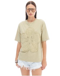 THE TALES - The Tales Crochet Flower Tee