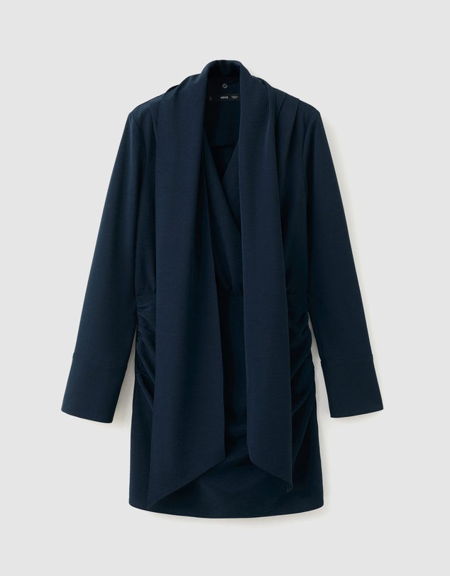 M.N.G - Draped Scarf Dress