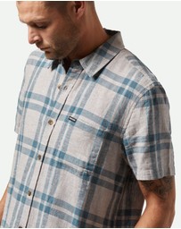 Brixton - Charter Linen Blend Short Sleeve Shirt