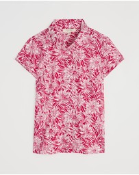 Seasalt - Seasalt Cornwall Stream Flower Scarlet Rushmaker Shirt