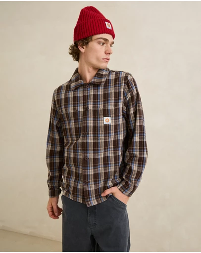 Rhythm - Alex Check LS Shirt
