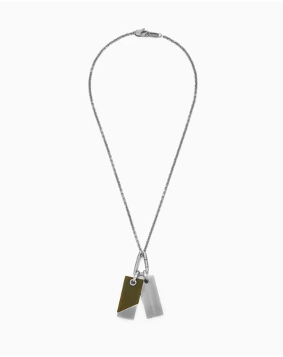 Emporio Armani - Silver Tone Necklace