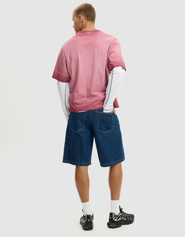 Cotton On - Baggy Denim Shorts