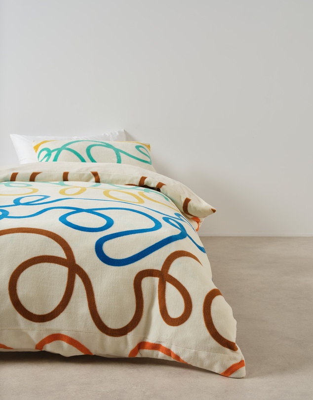 Linen House Kids - Squiggle Quilt Cover Set