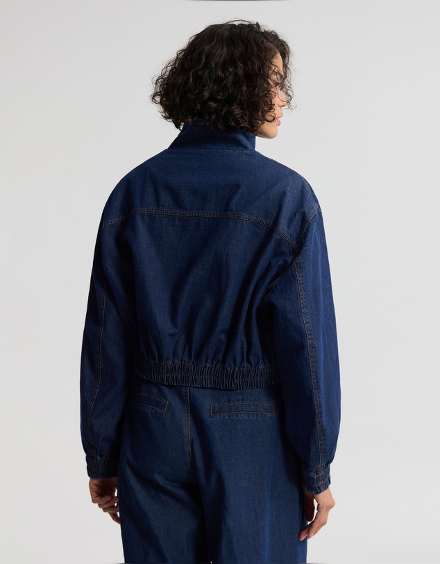 Oxford - Nikita Denim Bomber Jacket