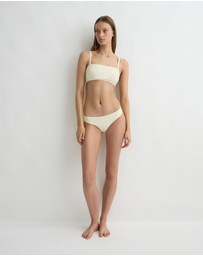 BONDI BORN - Anja Bikini Top - Pearl (Sculpteur®)