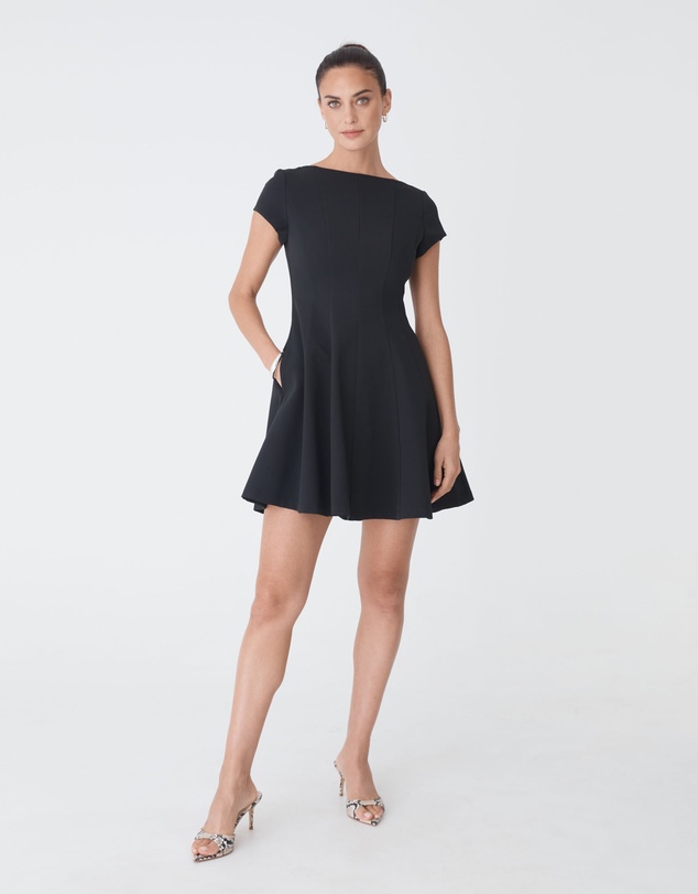 Forcast - Darcy Short Sleeve Panel Dress