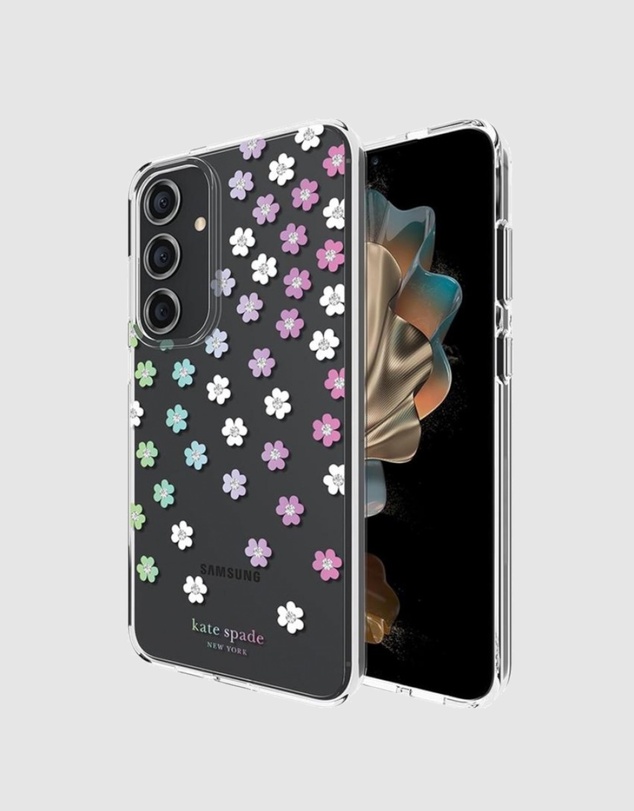 Kate Spade - Kate Spade Scattered Flowers Case for Galaxy S24