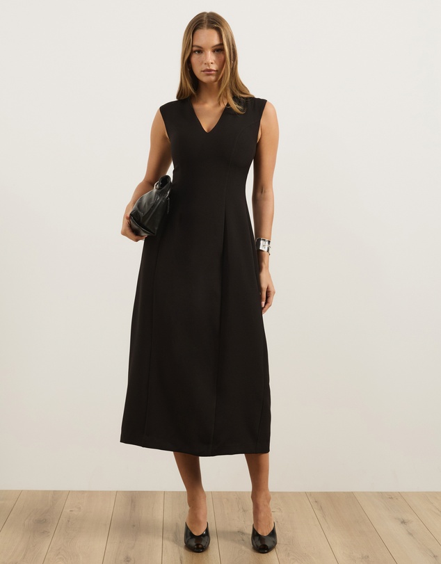 Atmos&Here - Romy Suiting Midi Dress