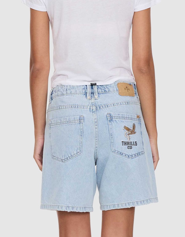Thrills - Billie Low Rise Baggy Embro Shorts