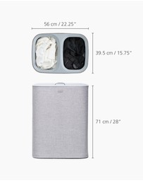 Joseph Joseph - Tota 90L Laundry Separation Basket (Grey)