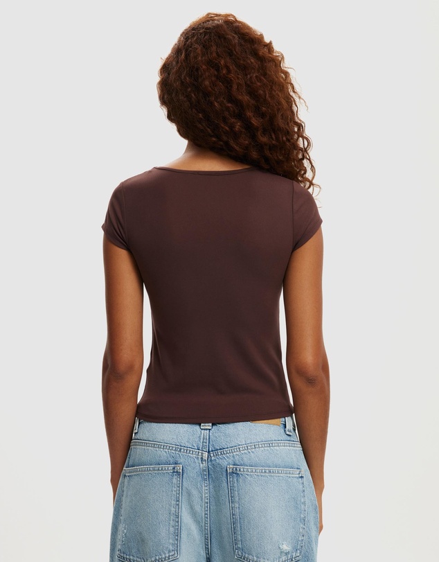 Cotton On - Hold Me Short Sleeve Top