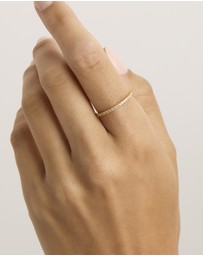 By Charlotte - Diamond Halo Ring