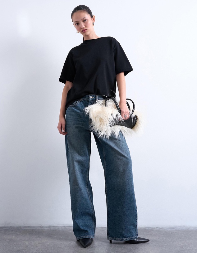 TOPSHOP - Premium Basic Short Sleeve Tee