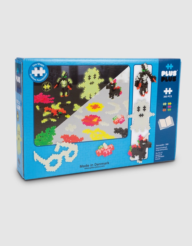 Plus Plus - Plus-Plus - Build and Glow - Glow in the Dark - 360 pcs