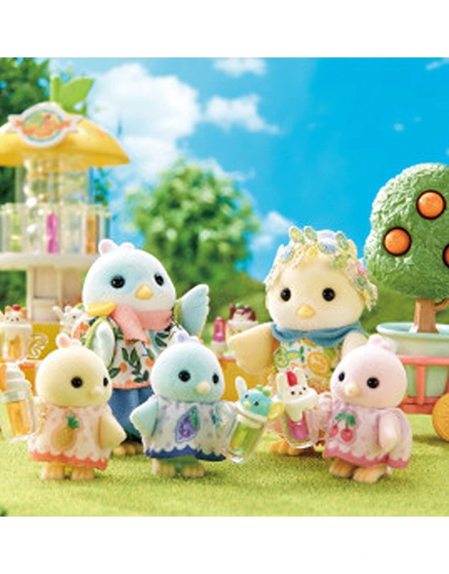 Sylvanian Families - Citrus Bird Family