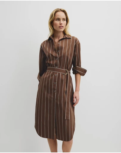 Country Road - Longline Shirt Dress