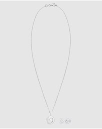 Elli Jewelry - Jewelry Set Spiral 925 Sterling Silver