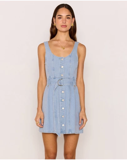 MINKPINK - Safir Denim Mini Dress