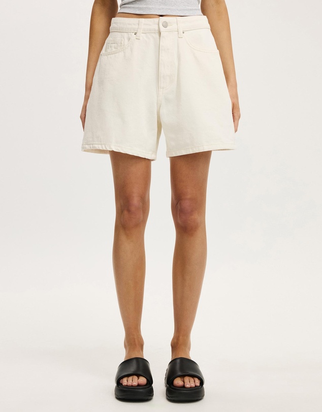 Cotton On - High 90s Denim Shorts