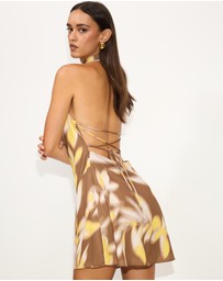 Dazie - Frangipani Halter Mini Dress