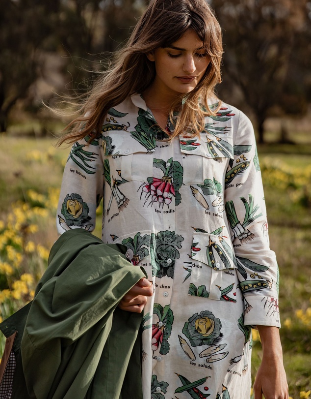 Binny - I Beg Your Pardon In The Veggie Garden Dress
