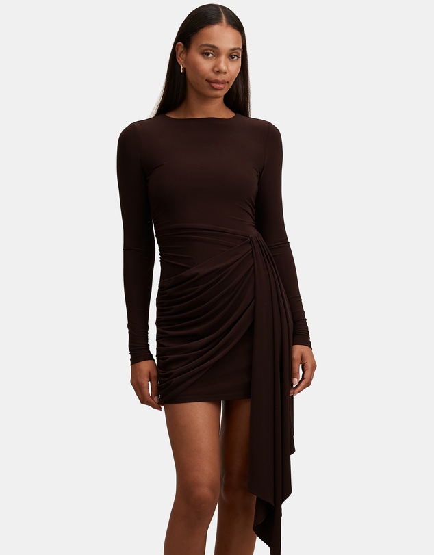 Forever New - Susie Draped Jersey Mini Dress