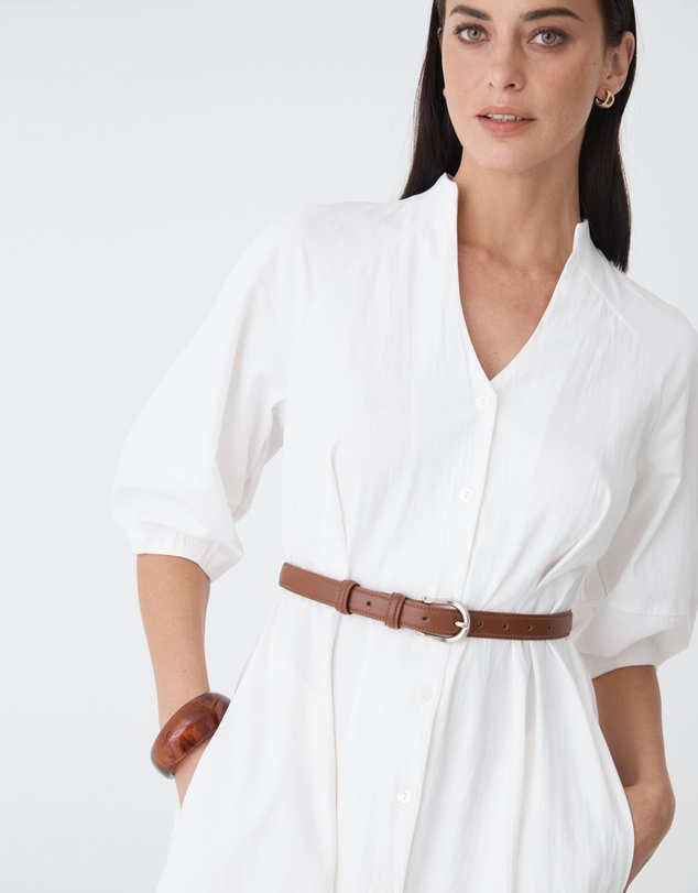 Forcast - Alma Leather Belt