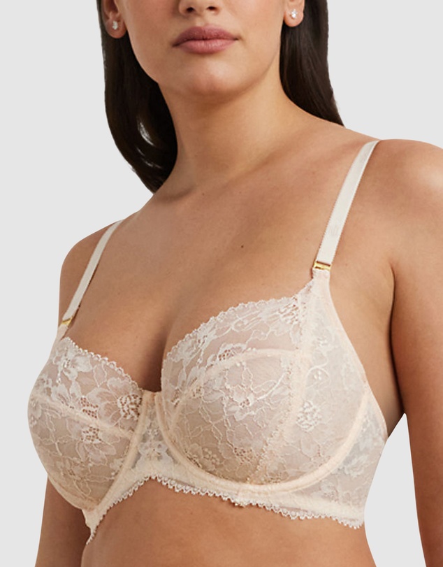 Lauren by Ralph Lauren - Lauren Lace Wired Full Coverage Unlined Lace Bra