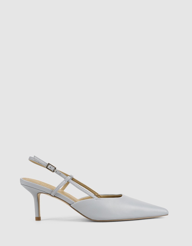 Siren - Yoyo Slingback Kitten Heels