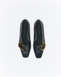Goldie The Label - Candice Leather Ballet