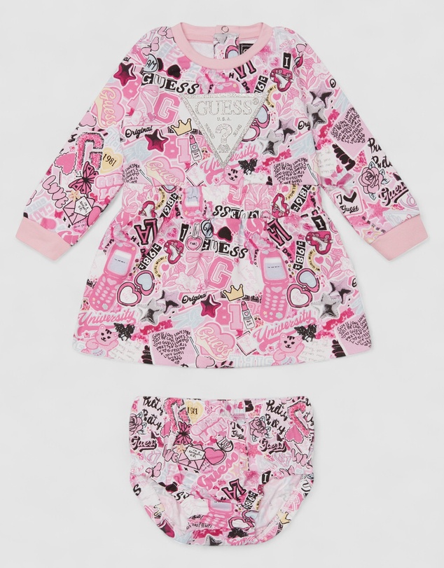 GUESS - Baby Girl Dress & Panty Set