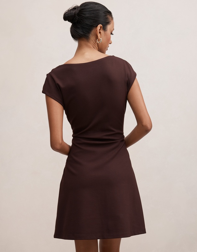 Forever New Petite - Carly Petite Sleeveless Tuck Mini Dress