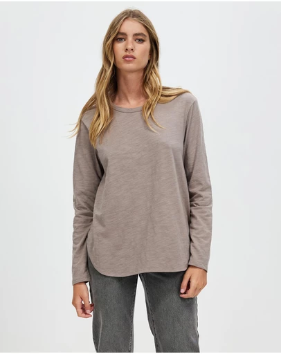 White By FTL - Leo Long Sleeve Tee