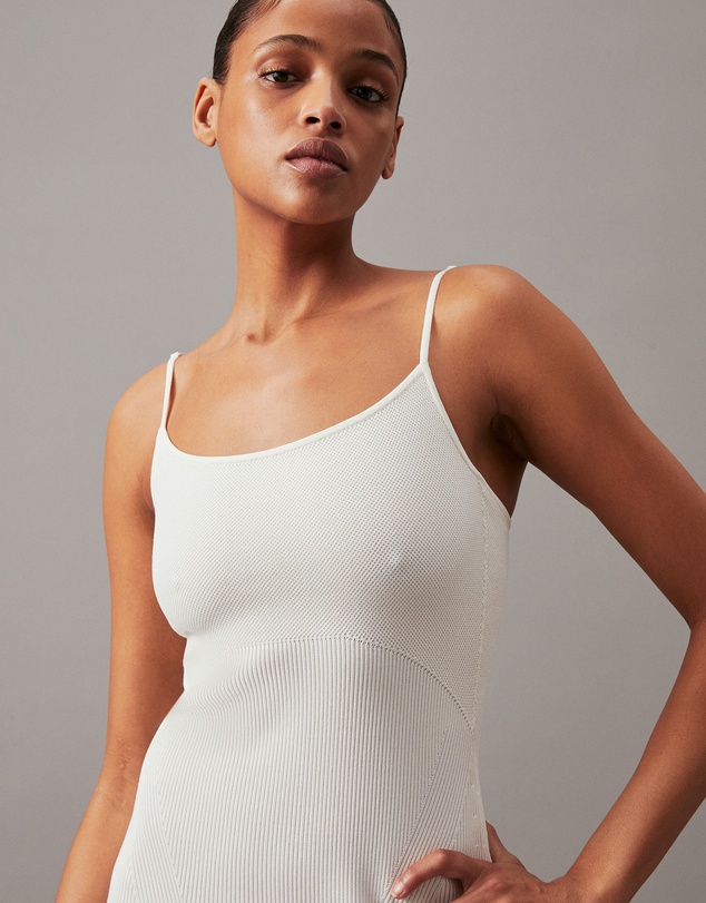 Calvin Klein Jeans - Sculpted Knit Midi Dress