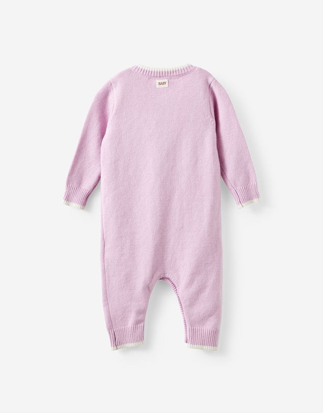 Cotton On Kids - Baby Organic Knit Long Sleeve Romper