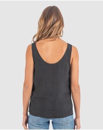 CAMIXA - Tanya Tank Linen Top