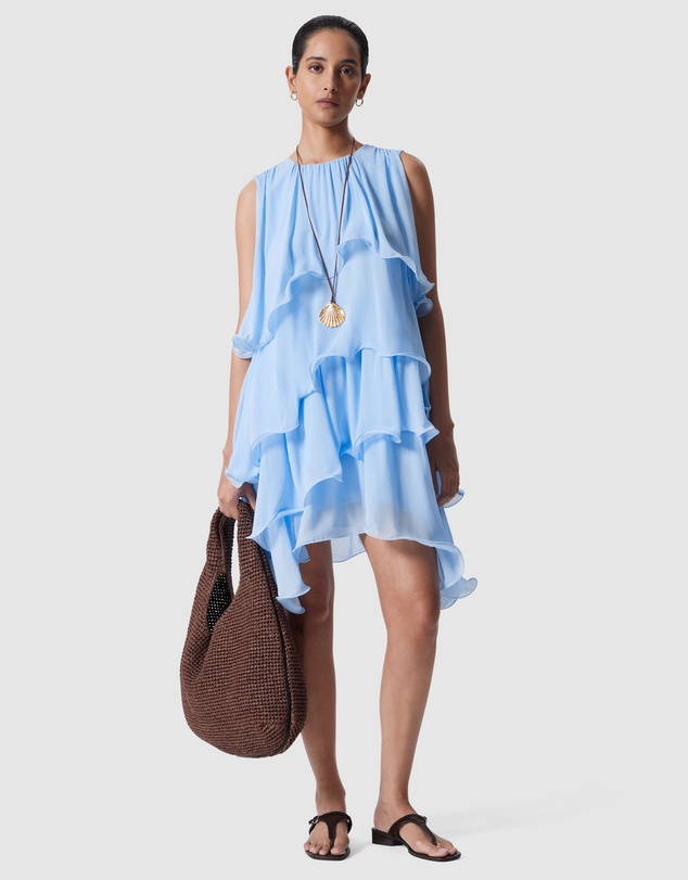 & Other Stories - Sleeveless Frill Mini Dress