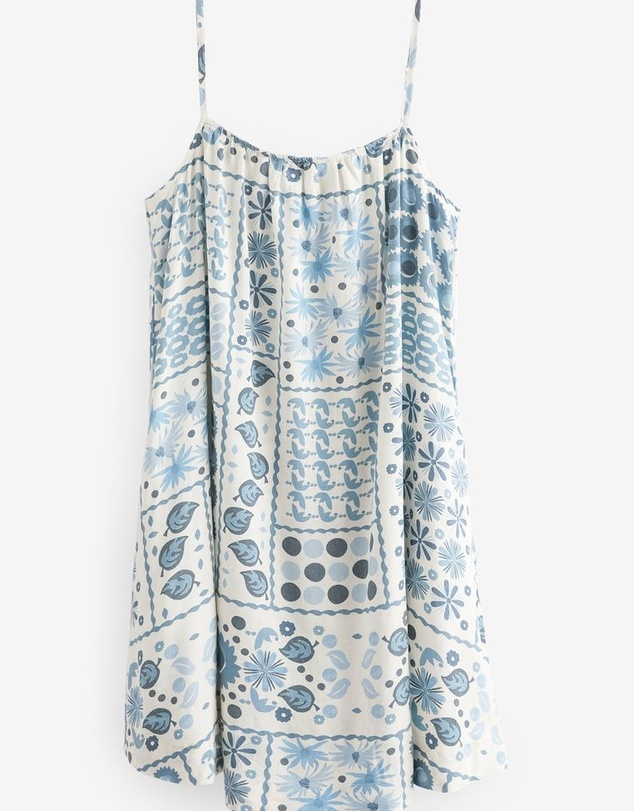 NEXT - Mini Summer Dress With Linen