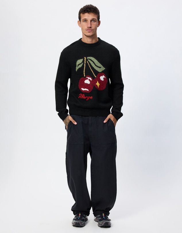 X-Large - Cherry Knit Sweater