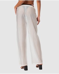 EDIKTED - Breezy Sheer Pants