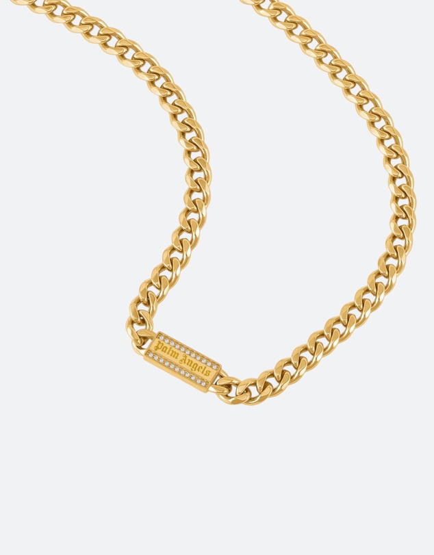 Palm Angels - Arlet GP Crystals&Curbchain Necklace