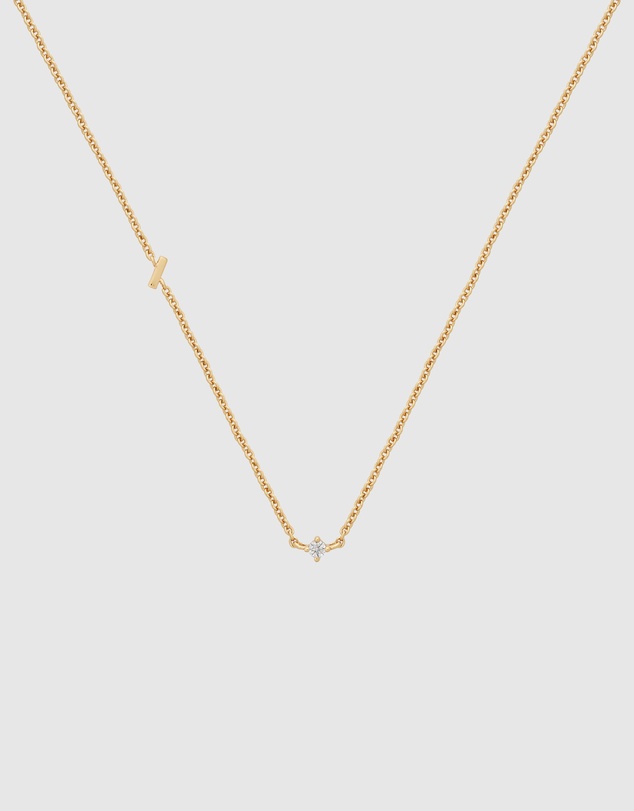 YCL  - Petite Initial Necklace I