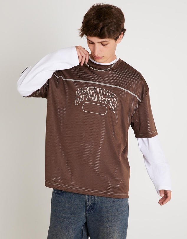 Spencer Project - Manhattan Mesh Jersey Shirt