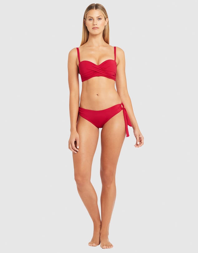 Sea Level Australia - Essentials Twist Front Bandeau Bikini Top