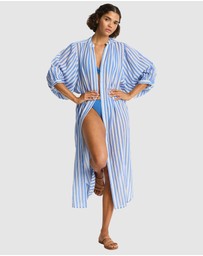 Sea Level Australia - Vacay Boho Long Shirt Dress